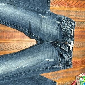 Size 27 vigoss jeans little fraying on bottom hem